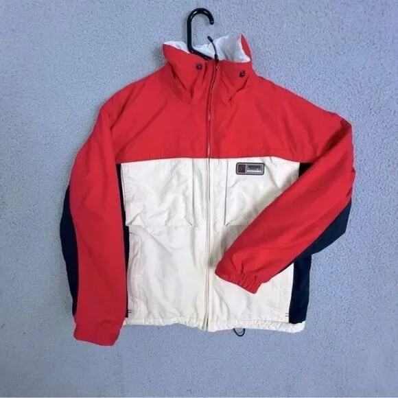 BURTON SNOWBOARD BOYS SKI/SNOW JACKET RED TAN SIZE 16